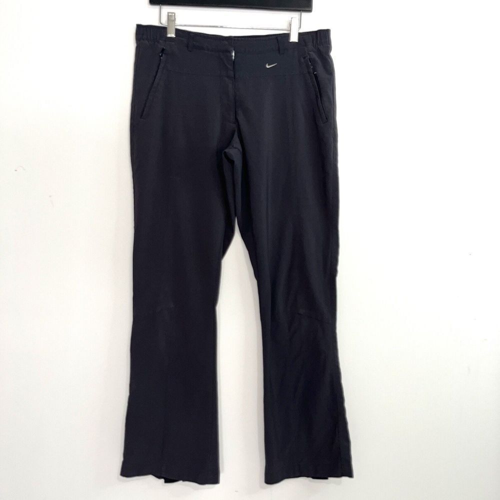 Nike Presto Women's Medium Track Pants Black Lightweight ankle zip Comfortable